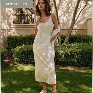 Jenni Kayne Rove Dress ivory